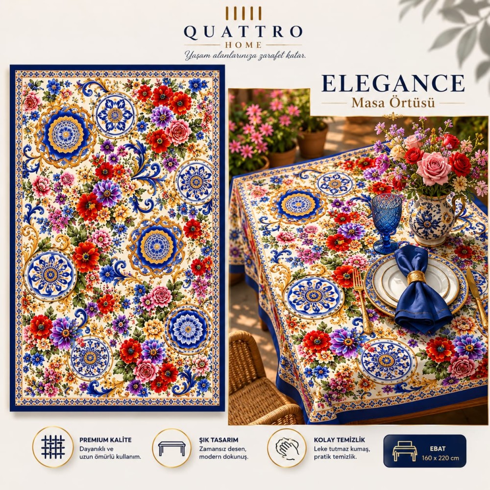 Quattro Home Elegance Masa Örtüsü