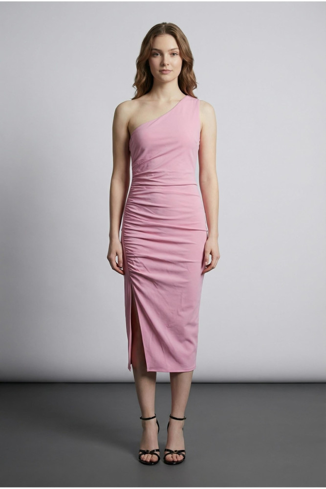 Kadın Elbise 31847 PEMBE